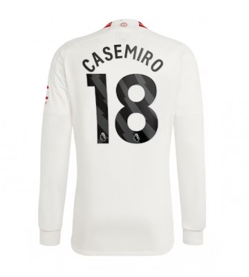 Manchester United Casemiro #18 Koszulka Trzecich 2023-24 Długi Rękaw